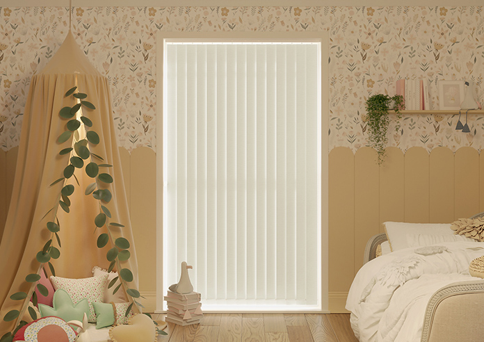 Mikardo (Blackout), Blended Cream - Vertical Blind - Image 6